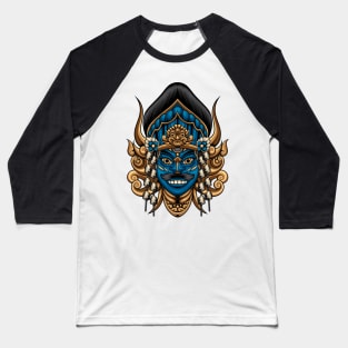 Indonesian Mask 1.2 Baseball T-Shirt